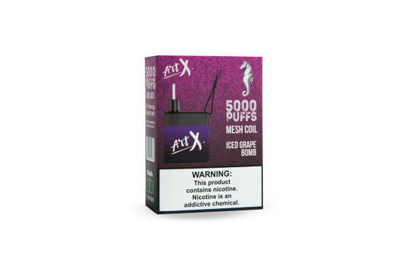 ART X 5000 Puffs - Iced Grape Bomb