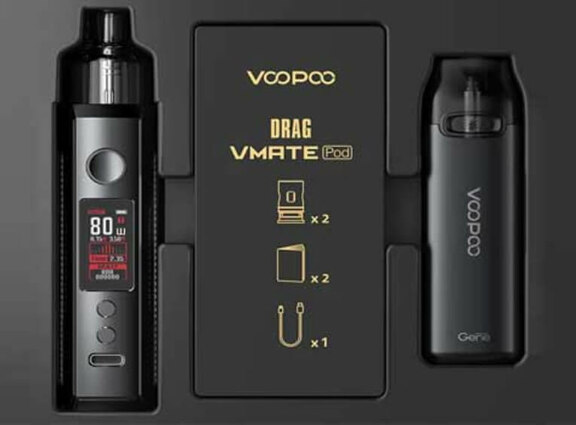 Couple Vape Gift Drag X & VMATE Pod Dual Devices