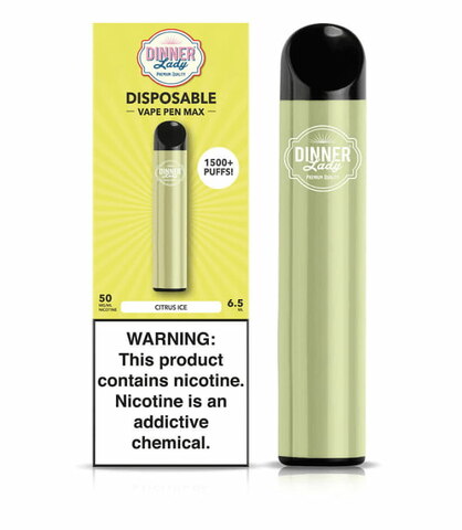 Dinner Lady Citrus Ice Disposable Vape MAX