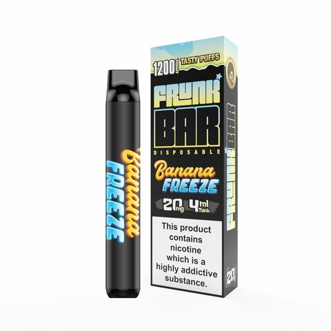 Frunk Bar Banana Freeze Disposable Vape