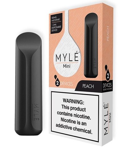 Mylé Mini Disposable Vape Peach