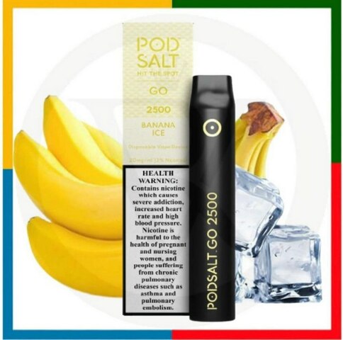 POD Salt 2500 Puffs Banana