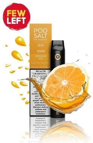 POD Salt 2500 Puffs Orange Ice