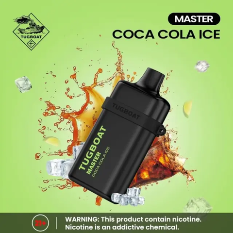 Tugboat Master Coca Cola Ice 10000 Puffs Disposable Vape