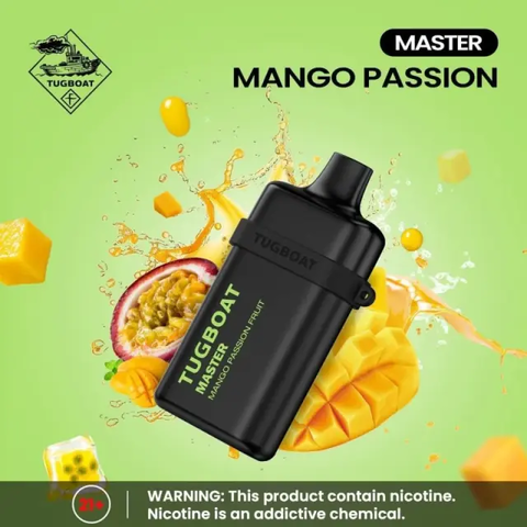 Tugboat Master Mango Passion Fruit 10000 Puffs Disposable Vape