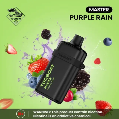 Tugboat Master Purple Rain 10000 Puffs Disposable Vape