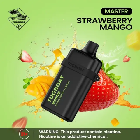 Tugboat Master Strawberry Mango 10000 Puffs Disposable Vape