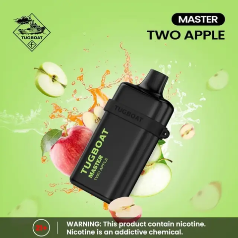 Tugboat Master Two Apple 10000 Puffs Disposable Vape