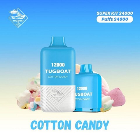 Tugboat Super Kit 24000 Puffs Cotton candy