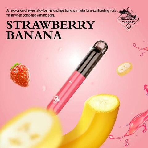 Tugboat V4 Strawberry Banana Disposable Vape