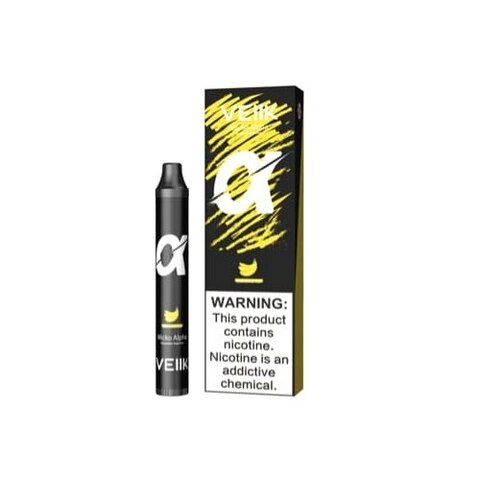 Veiik Micko α (Alpha) Banana Ice Disposable Vape