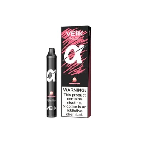 Veiik Micko α (Alpha) Strawberry Cake Disposable Vape