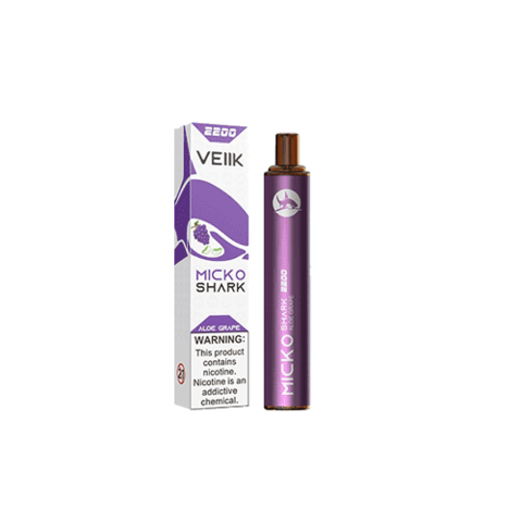 Veiik Micko Shark Aloe Grape Disposable Vape