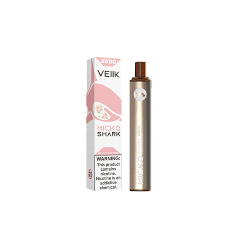 Veiik Micko Shark Peach Oolong Disposable Vape