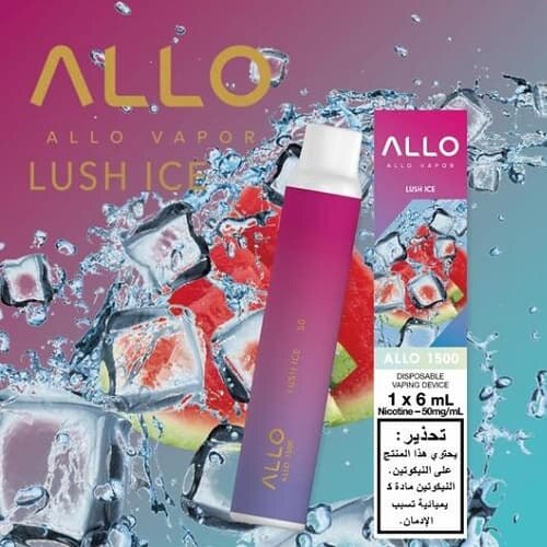 Allo 1500 Puffs Lush Ice Disposable Vape