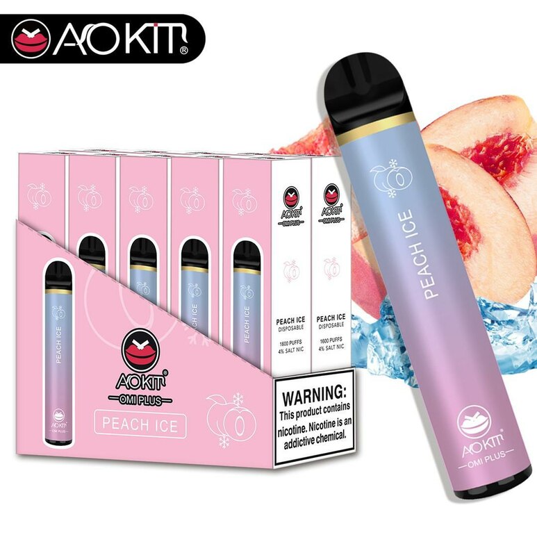 AOKIT Omi Plus Disposable 1600 Puffs 4% 12