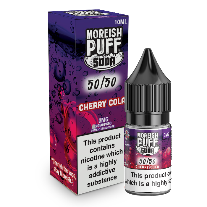 Cherry Cola Soda 50:50 – Moreish Puff