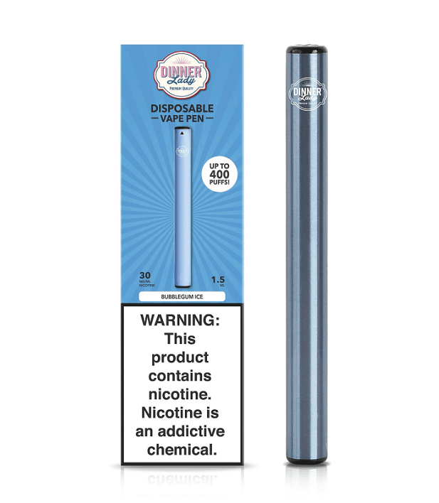 Dinner Lady Bubblegum Ice Disposable Vape
