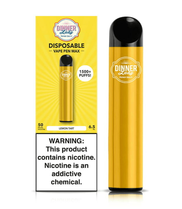 Dinner Lady Lemon Tart Disposable Vape MAX