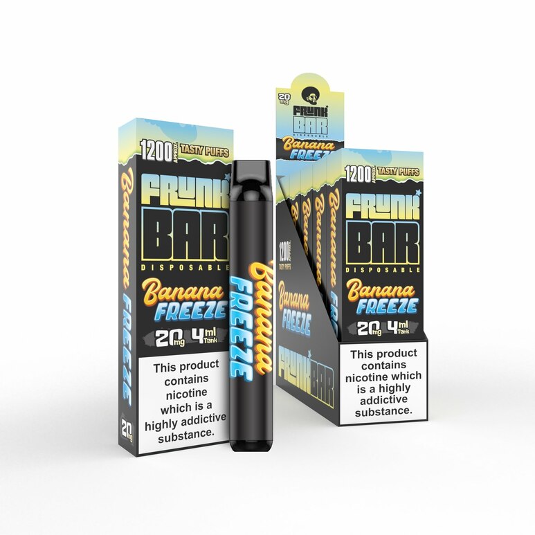 Frunk Bar Banana Freeze Disposable Vape 2