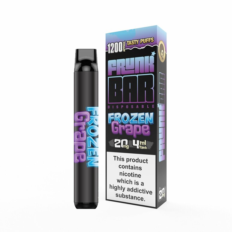 Frunk Bar Frozen Grape Disposable Vape