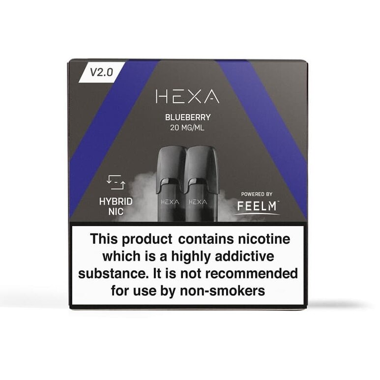 Hexa Pods Blueberry Flavor