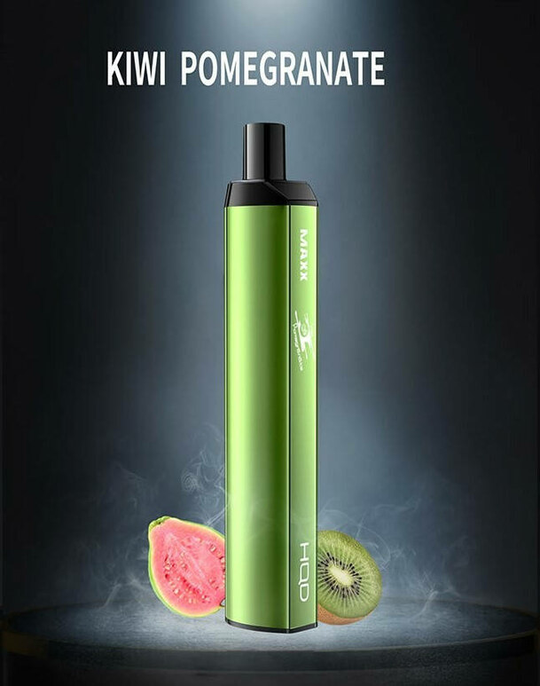 HQD Maxx Kiwi Pomegranate 2500 Puffs Disposable Vape