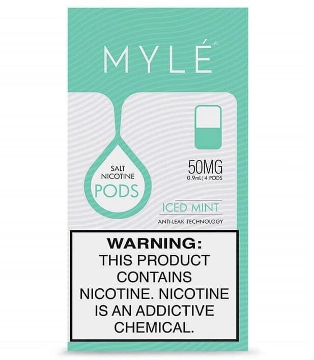 Mylé V4 Pods Iced Mint Flavor 2