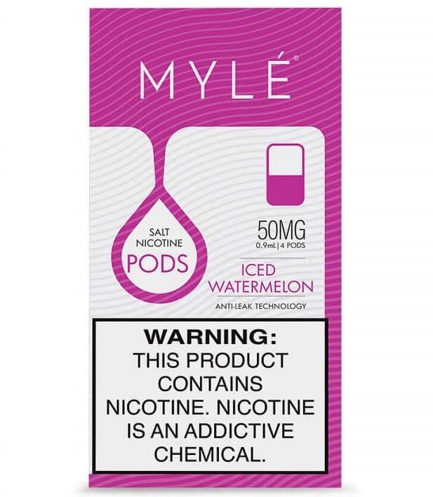 Mylé V4 Pods Iced Watermelon Flavor 2