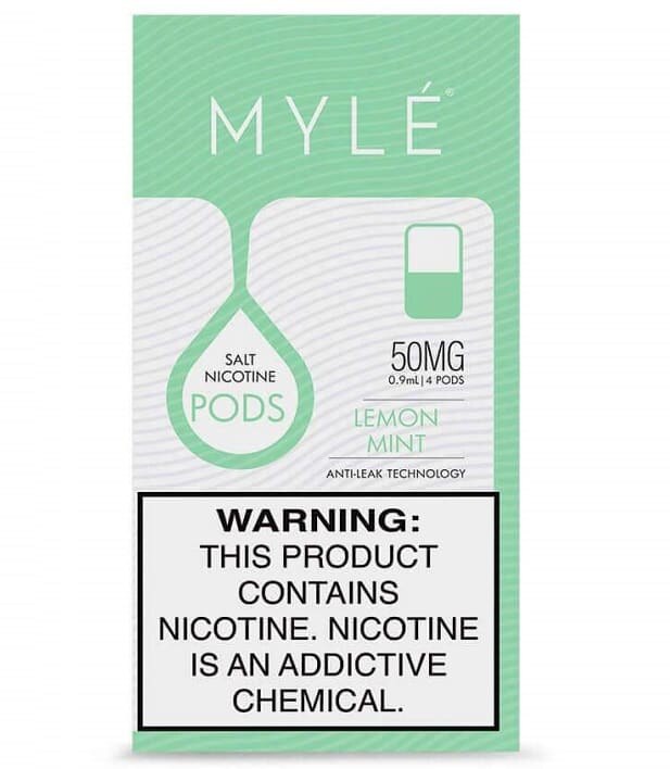 Mylé V4 Pods Lemon Mint Flavor 2