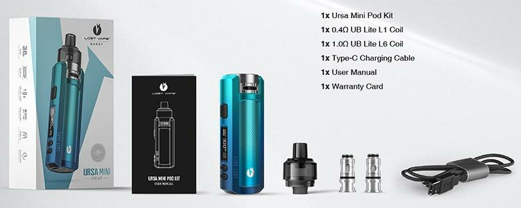 Lost Vape Ursa Mini Pod Kit 5