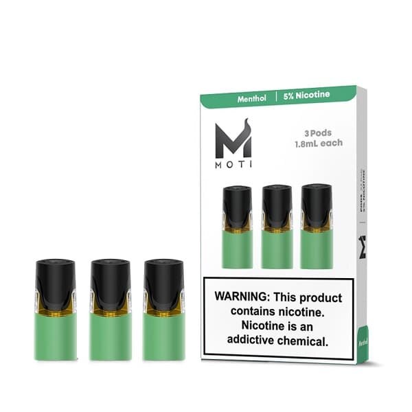 MOTI Pods Menthol Flavor