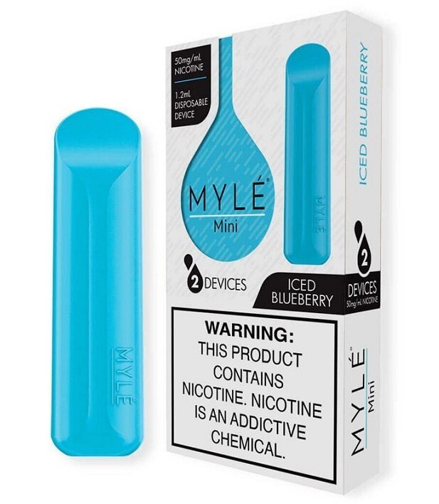 Mylé Mini Disposable Vape Iced Blueberry