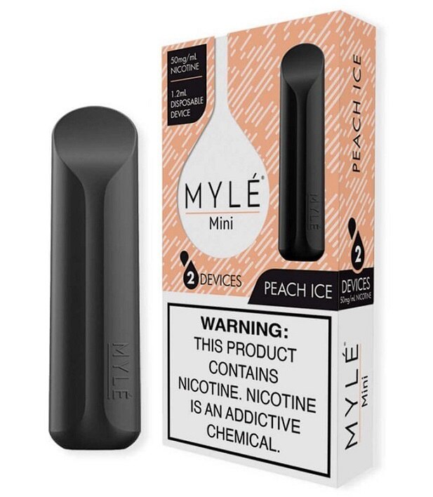 Mylé Mini Disposable Vape Peach Ice