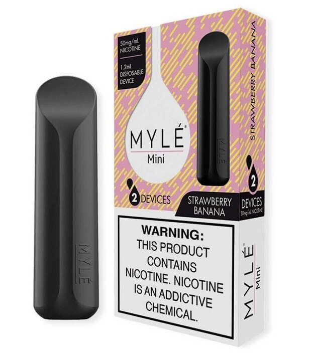 Mylé Mini Disposable Vape Strawberry Banana