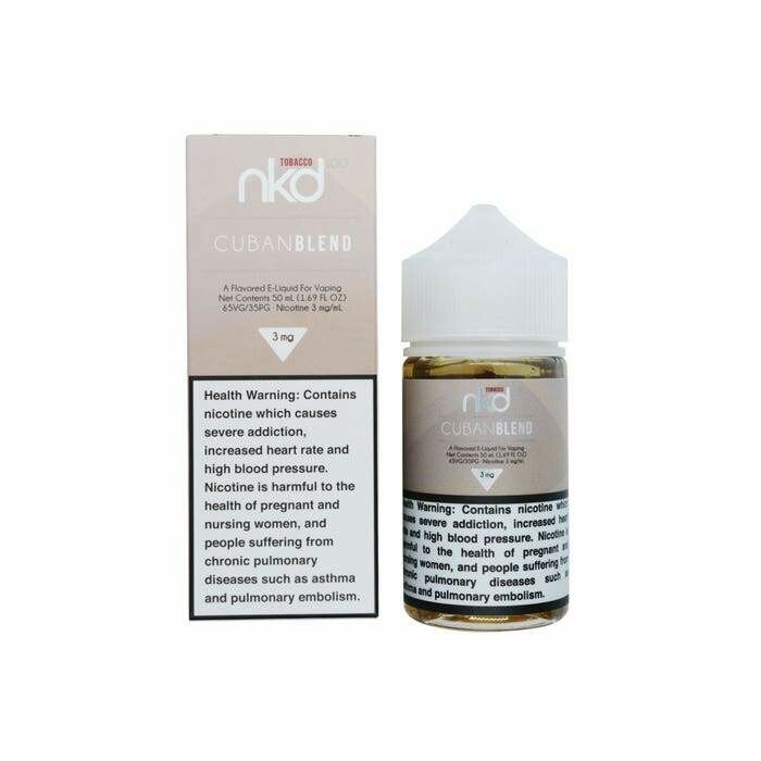 NKD 100 (Naked 100) - Cuban Blend 3mg 50ml