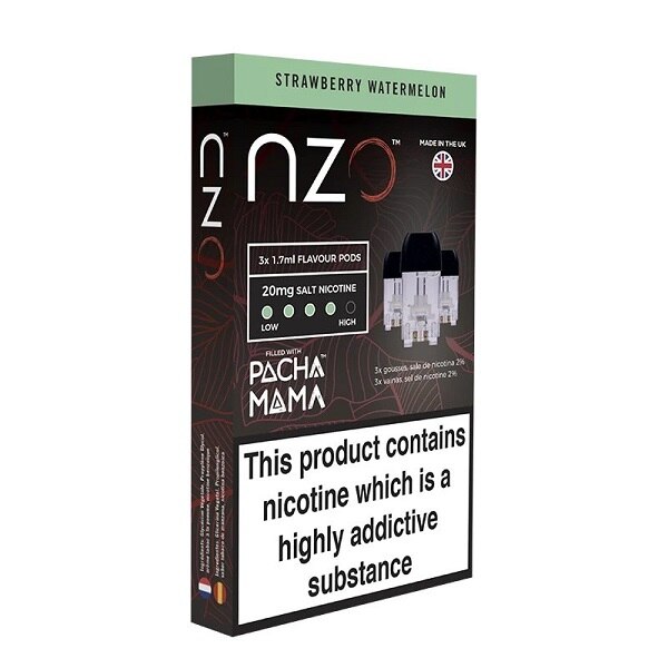 NZO Pods Strawberry Watermelon Flavor