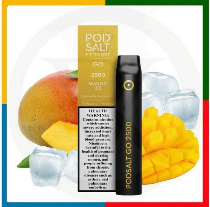 POD Salt 2500 Puffs Mango ice