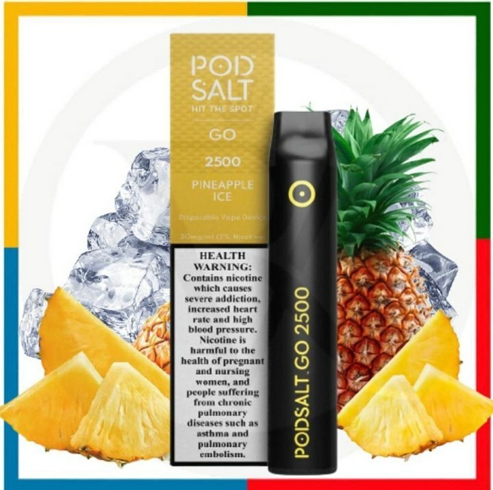 POD Salt 2500 Puffs Pineapple Ice