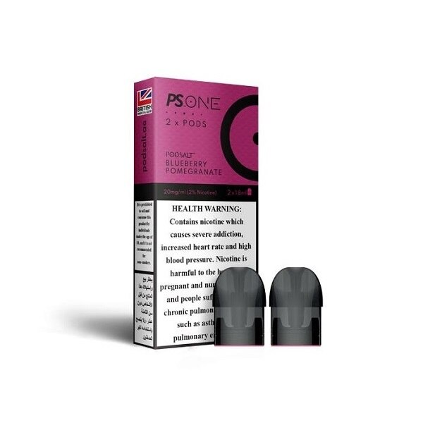 PS One Pods Blueberry Pomegranate Flavor by Pod Salt