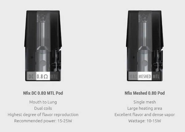 Smok Nfix 25W Replacement Pods 2