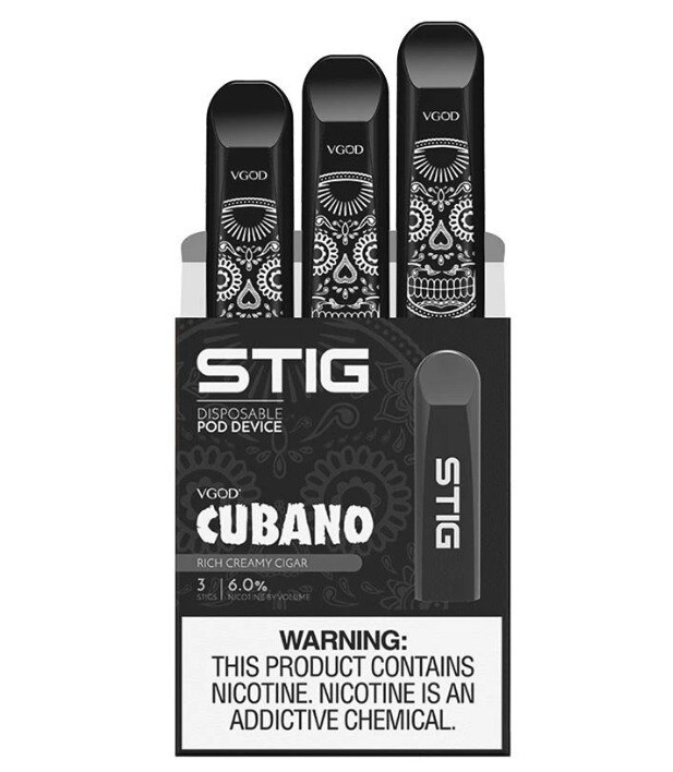 Stig VGOD Cubano Disposable Vape