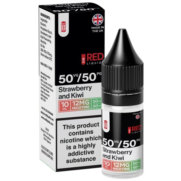 Strawberry and Kiwi 50:50 – Red Liquids