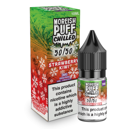 Strawberry and Kiwi Chilled 50:50 – Moreish Puff