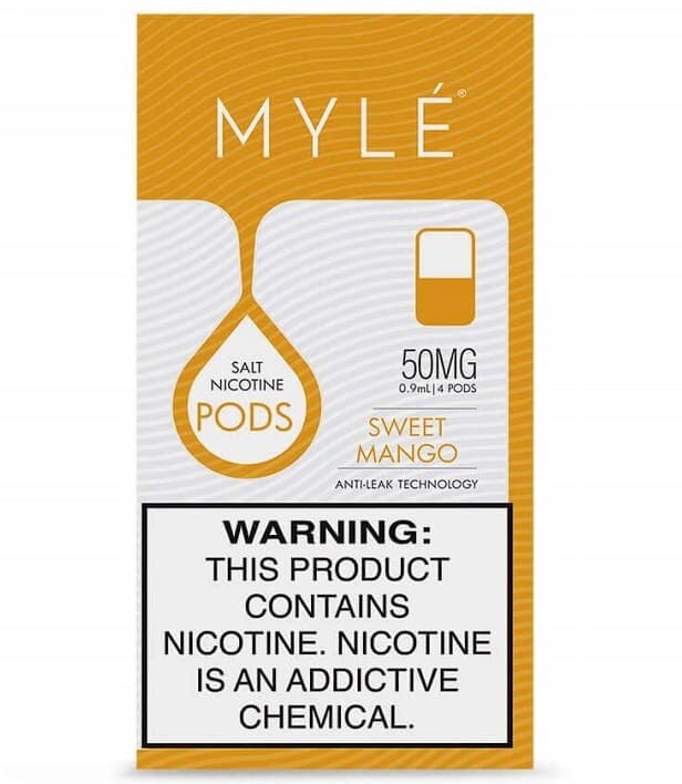 Mylé V4 Pods Sweet Mango Flavor 2