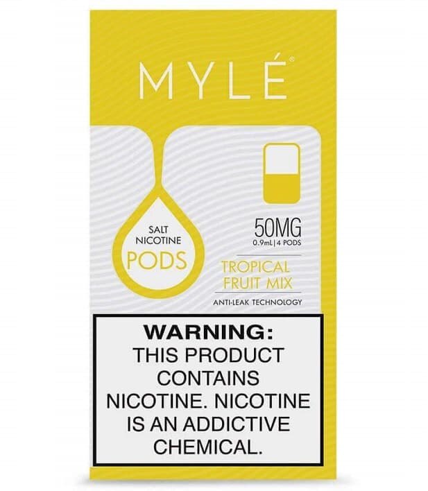 Mylé V4 Pods Tropical Fruit Mix Flavor 2