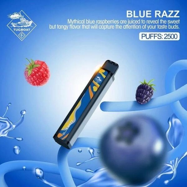 Tugboat XXL Blue Razz Disposable Vape