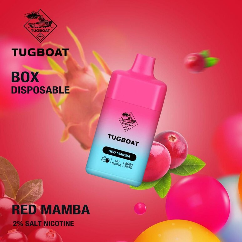 Tugboat Box 6000 Puffs Disposable Vape 10