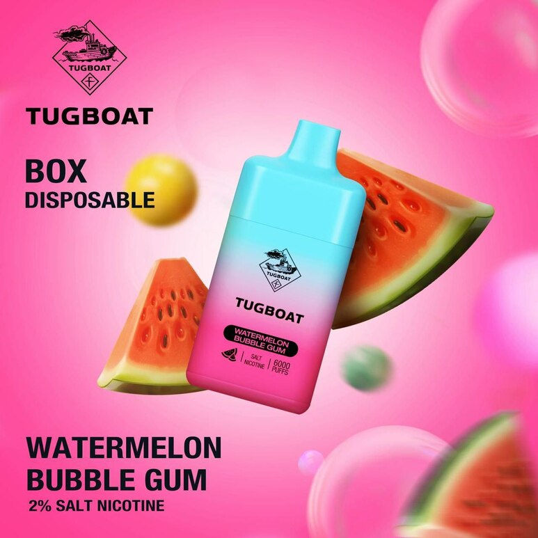 Tugboat Box 6000 Puffs Disposable Vape 6