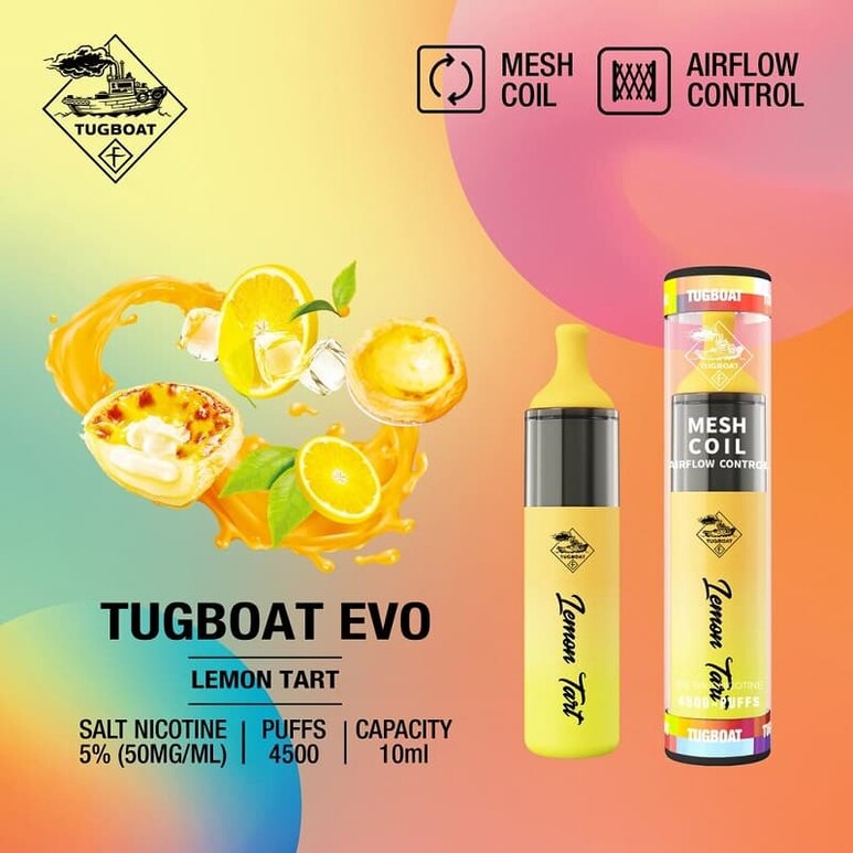 Tugboat EVO 4500 Puffs Disposable Vape 7